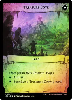 Foil Treasure Map [The Lost Caverns of Ixalan] MTG - Image 2