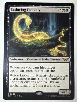 x1 Enduring Tenacity | Duskmourn: House of Horror | NM | MTG [freshpullsco] - Image 1