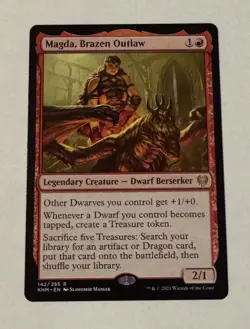 MTG Magda, Brazen Outlaw - Kaldheim LP - Image 1