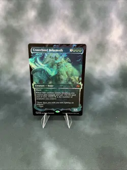 Craterhoof Behemoth (Showcase) Tarkir: Dragonstorm Foil - Image 1