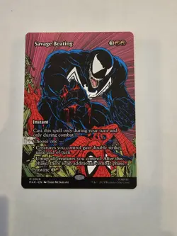 Savage Beating (Borderless) Marvel Universe Eternal-Legal Regular - Image 1