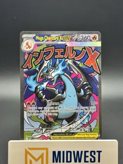 Mega Charizard + EX Oricorio Pokemon Phantasmal Flames UPC Promo - Image 1