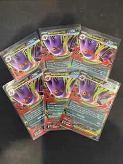 Pokemon TCG Mega Gengar Ex Promo 056/094 Mega Battle Deck MINT - Image 1