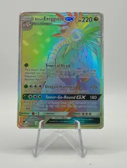 Alolan Exeggutor GX 118/111 Secret Rare - Crimson Invasion - Pokemon TCG - Image 1
