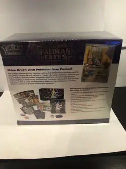 Pokemon TCG Scarlet & Violet Paldean Fates Elite Trainer Box ETB Factory Sealed - Image 2