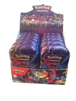 Pokemon TCG Mega Heroes Mini Tins Booster Box New Sealed - Image 1