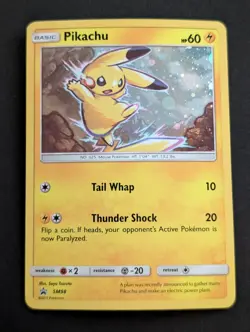 Pikachu - SM98 - Sun & Moon Promo- Pokemon TCG - Lightly Played - Image 1