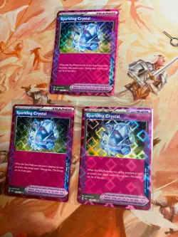 x1 Sparkling Crystal 129/131 Ace Spec Prismatic Evolutions Pokemon (English) - Image 2