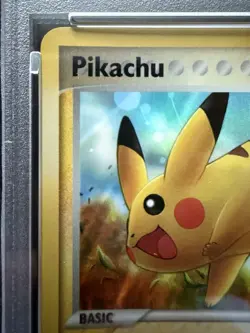 Pokemon Pikachu EX Power Keepers 57/108 Reverse Holo Stamped PSA 8 - Image 3