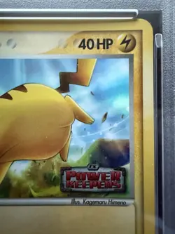 Pokemon Pikachu EX Power Keepers 57/108 Reverse Holo Stamped PSA 8 - Image 4