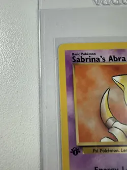Sabrina’s Abra 1st edition Gym Heroes 91/132 WOTC vintage Pokemon - Image 3