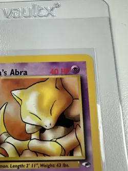 Sabrina’s Abra 1st edition Gym Heroes 91/132 WOTC vintage Pokemon - Image 4