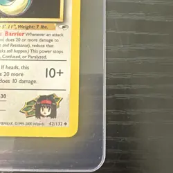 Erika’s Dratini 1st Edition Gym Heroes 42/132 WOTC Vintage Pokemon - Image 5