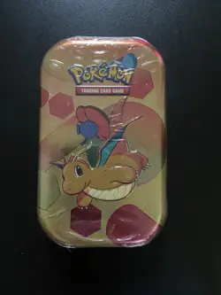 Factory Sealed DRAGONITE VILEPLUME Pokemon 151 Collection Mini Tin Booster Packs - Image 1