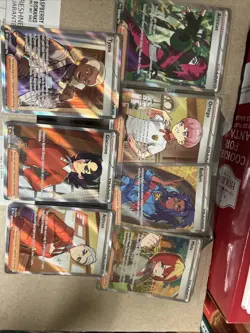 Pokemon Tcg Full Art Trainer Lot - Image 1
