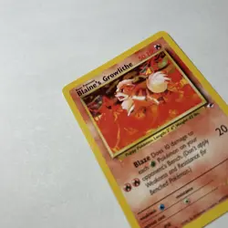 Blaine's Growlithe - 62/132 Gym Heroes Unlimited Common Pokemon - NM+ - Image 5