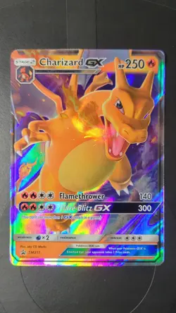 Pokemon TCG Charizard GX SM211 Hidden Fates Promo - Image 1