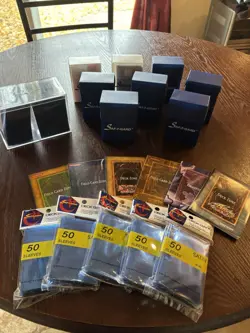 Yu-Gi-Oh Card Collection 800+ Cards - Deck Boxes, Sleeves, Tin, Many Holo & Rare - Image 1