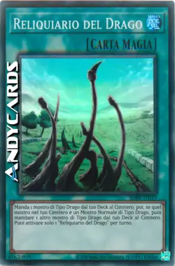 DRAGON RELIQUARY (Dragon Shrine) • Super R • SDBE IT019 • Unl 2022 • Yugioh - Image 1
