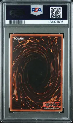 Yu-Gi-Oh! Dark Magician Legend of Blue Eyes 1st Edition Ultra Rare LOB-005 PSA 4 - Image 2