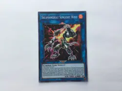 (NEAR MINT) Salamangreat Sunlight Wolf Yugioh OP10-EN009 Super Rare - Image 1