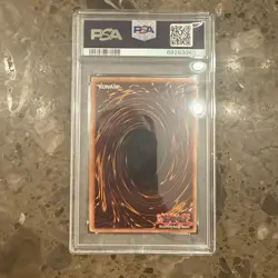 2002 Yu-Gi-Oh! Flame Swordsman Legend of Blue Eyes LOB Unlimited Super PSA 9 - Image 2