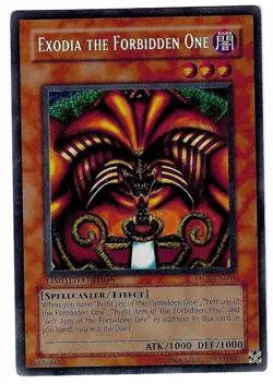 YUGIOH EXODIA THE FORBIDDEN ONE MASTER COLLECTION VOL 1 LIMITED ED. - MC1-EN001 - Image 1