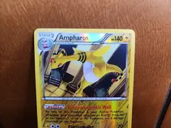 Ampharos 40/124 Reverse Holo Rare Dragons Exalted Pokemon Card - Image 2