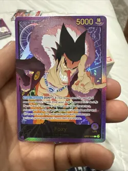 Foxy OP07-059 SPR Leader EB02 25th Collection One Piece Card English - Image 1