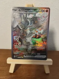 PokemonTCG Reshiram ex 166/086 Special Illustration Rare White Flare Custom Card - Image 1