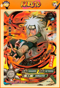 Jiraiya | NR-MR-038 | Card/Carte Naruto Kayou Collection - Image 1