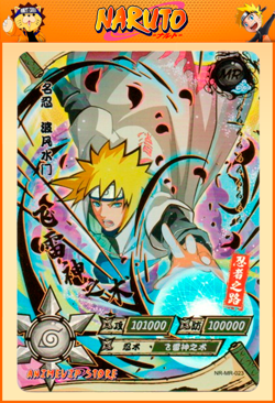 Minato Namikaze | NR-MR-023 | Card/Carte Naruto Kayou Collection - Image 1