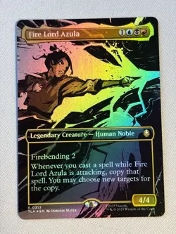 Fire Lord Azula (Borderless FOIL) UB: Avatar: the Last Airbender - Image 1