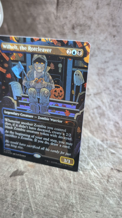 MTG, Wilhelt, the Rotcleaver 2285, Borderless SLD-Trick or Treat Foil, NM Mythic - Image 2