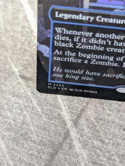 MTG, Wilhelt, the Rotcleaver 2285, Borderless SLD-Trick or Treat Foil, NM Mythic - Image 3