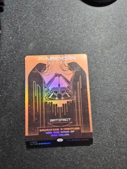 MTG FOIL Phyrexian Altar Secret Lair Countdown Kit An Encyclopedia of Magic - Image 1