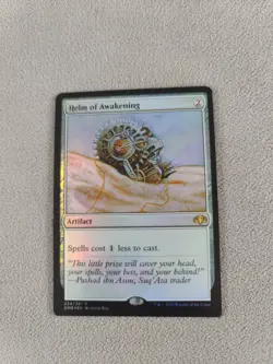 Magic Dominaria Remastered Helm of Awakening Foil 224 NM/MT - Image 1