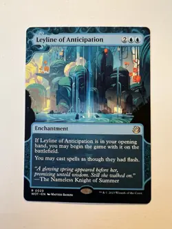 Leyline of Anticipation - SHOWCASE - MTG Wilds of Eldraine: Enchanting Tales- NM - Image 1