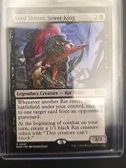 Lord Skitter, Sewer King Wilds of Eldraine MTG Regular Lightly Played - Image 3