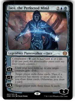 MTG Jace, the Perfected Mind NM-Mint Phyrexia: All Will Be One - Image 1