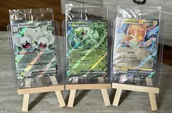 Pokemon TCG FACTORY SEALED Paldea Adventure Sprigatito, Maushold, Pawmot Promo - Image 1