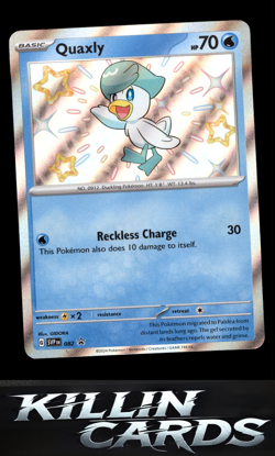 Quaxly - 082 082 Pokemon Promo SV: Scarlet & Violet Promo Cards Card NM - Image 1