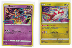 Pokemon Deoxys SWSH170 + Card Latias SWSH171 Promo Holo (NEVER PLAYED) - Image 1
