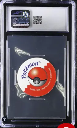 1999 Pokemon Master trainer Board Game CGC 9 DRAGONITE POG Card Token PSA BGS - Image 2