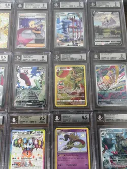 All Beckett BGS & All English 2013 - Modern 24x Pokemon Graded Card Lot #18 - Image 3