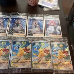 Pokemon Sealed Promos Lot Of 11 Cards Pikachu Bosses Order Kiara Charmander ect - Image 3