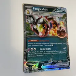 Pokemon TCG S&V Temporal Forces - Farigiraf Ex 108/162 Holo Foil EN - Pack Fresh - Image 3