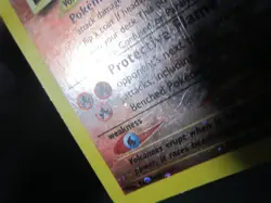 ENTEI REVERSE HOLO POKEMON CARD 34 PROMO PLAYED WITH NICE COSMOS HOLO SWIRL - Image 5