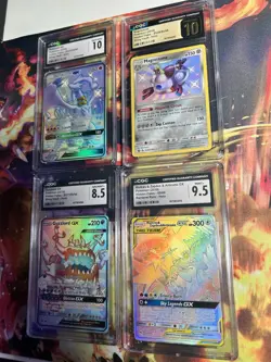 11 Card Graded lot. CGC GEM MINT 10 LOT Pokemon blastoise reshiram - Image 2