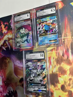 11 Card Graded lot. CGC GEM MINT 10 LOT Pokemon blastoise reshiram - Image 4